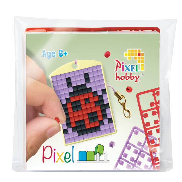 Pixelhobby Medaillon startset - Lieveheersbeestje (23105)