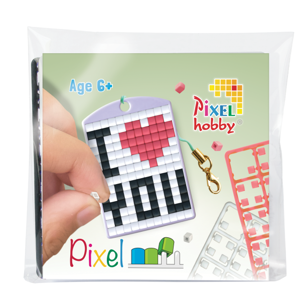 Pixelhobby Medaillon startset - I Love You (23106)