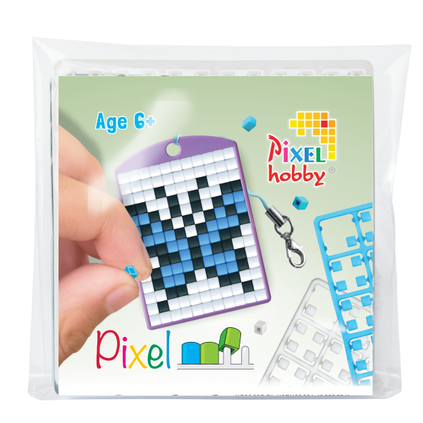Pixelhobby Medaillon startset - Vlinder (23122)