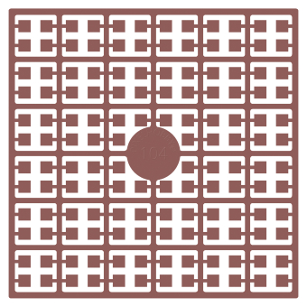 Pixelhobby Pixelmatje - kleurnummer 104 (pixel-104)