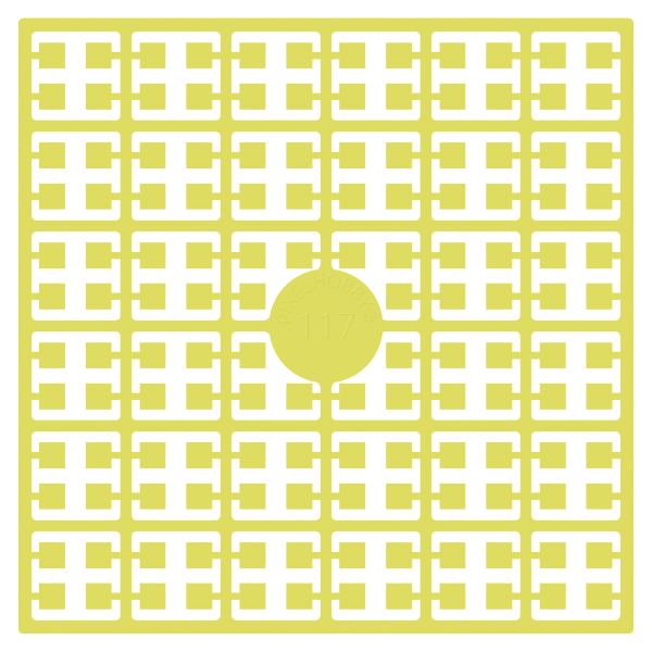 Pixelhobby Pixelmatje - kleurnummer 117 (pixel-117)