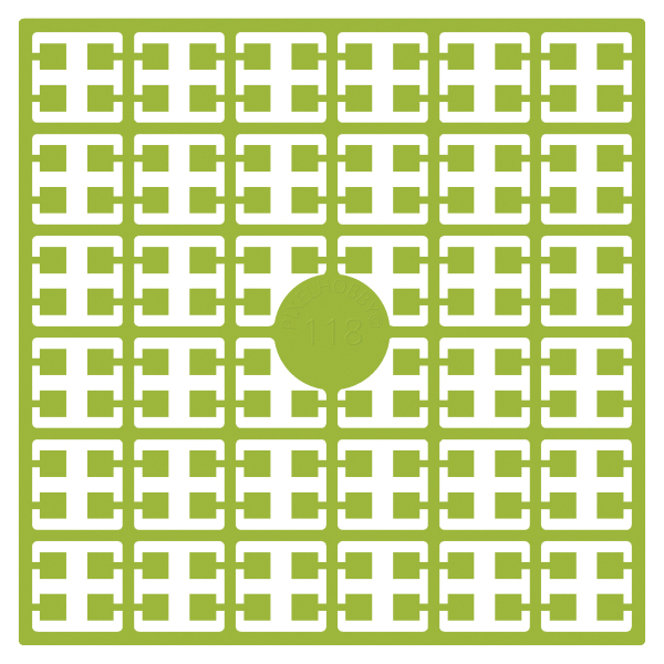 Pixelhobby Pixelmatje - kleurnummer 118 (pixel-118)