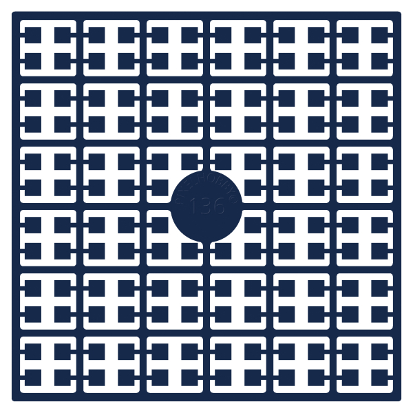 Pixelhobby Pixelmatje - kleurnummer 136 (pixel-136)