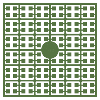 Pixelhobby Pixelmatje - kleurnummer 143 (pixel-143)