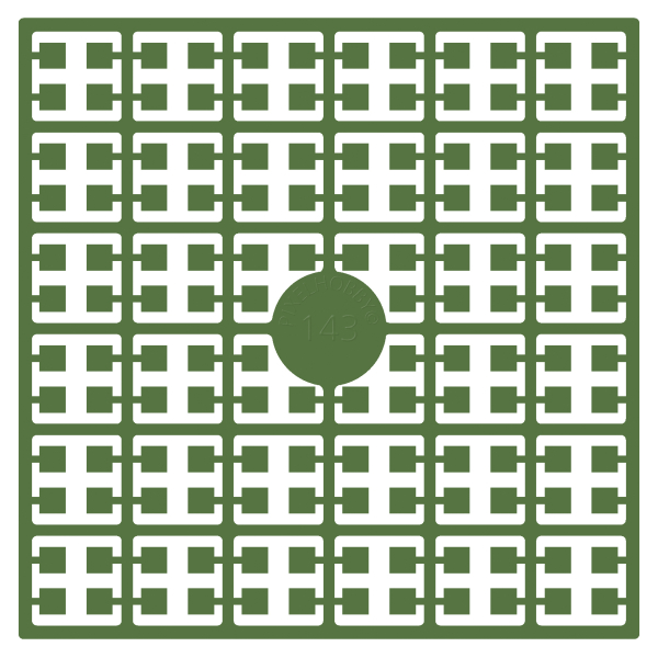 Pixelhobby Pixelmatje - kleurnummer 143 (pixel-143)