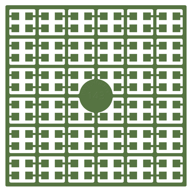 Pixelhobby Pixelmatje - kleurnummer 143 (pixel-143)