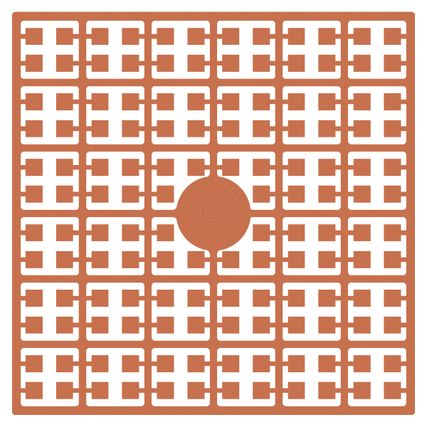 Pixelhobby Pixelmatje - kleurnummer 158 (pixel-158)