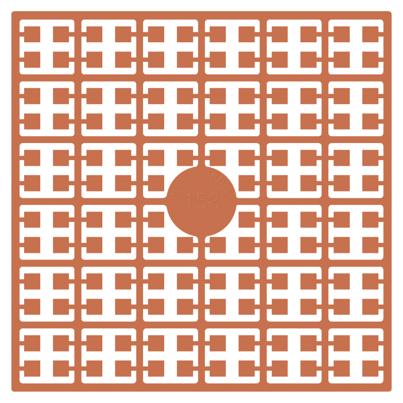 Pixelhobby Pixelmatje - kleurnummer 158 (pixel-158)