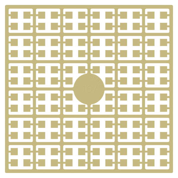 Pixelhobby Pixelmatje - kleurnummer 167 (pixel-167)