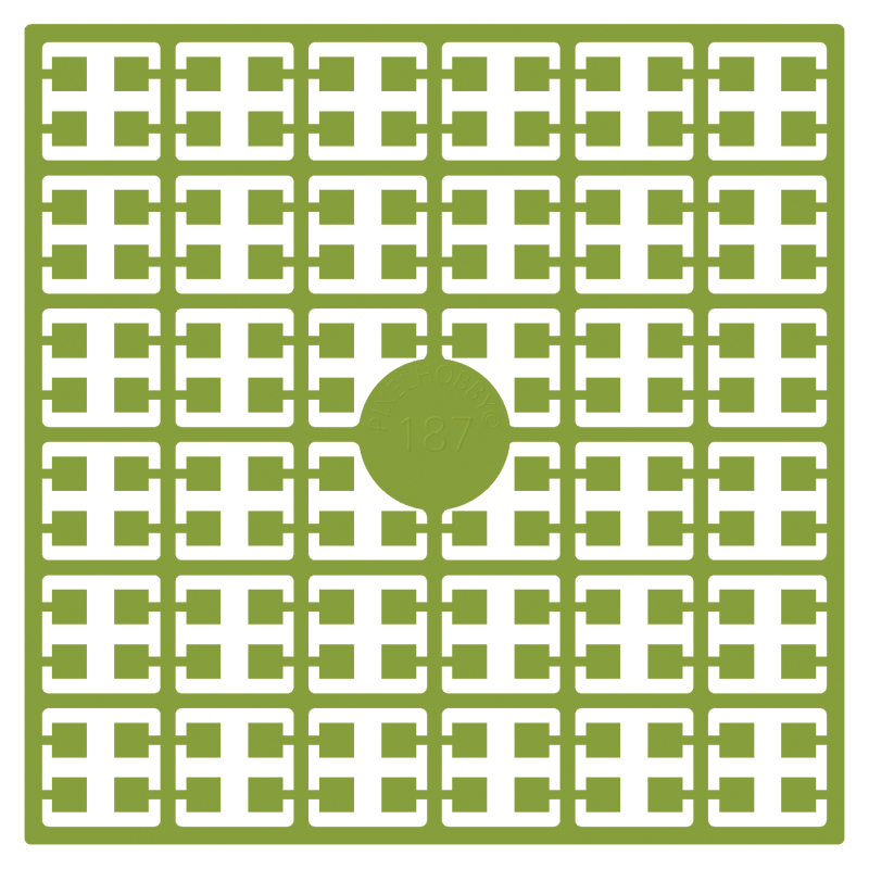 Pixelhobby Pixelmatje - kleurnummer 187 (pixel-187)