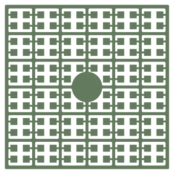 Pixelhobby Pixelmatje - kleurnummer 201 (pixel-201)