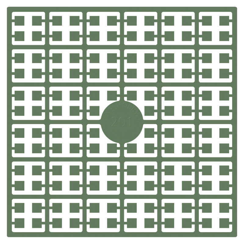 Pixelhobby Pixelmatje - kleurnummer 201 (pixel-201)