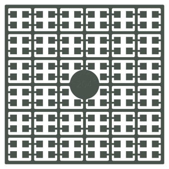 Pixelhobby Pixelmatje - kleurnummer 204 (pixel-204)