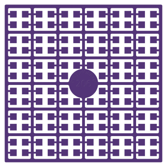 Pixelhobby Pixelmatje - kleurnummer 206 (pixel-206)