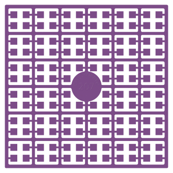 Pixelhobby Pixelmatje - kleurnummer 207 (pixel-207)