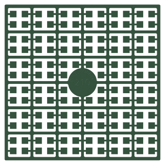 Pixelhobby Pixelmatje - kleurnummer 210 (pixel-210)