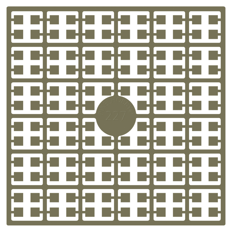 Pixelhobby Pixelmatje - kleurnummer 227 (pixel-227)