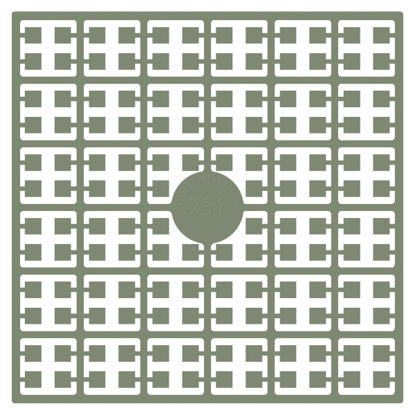 Pixelhobby Pixelmatje - kleurnummer 231 (pixel-231)