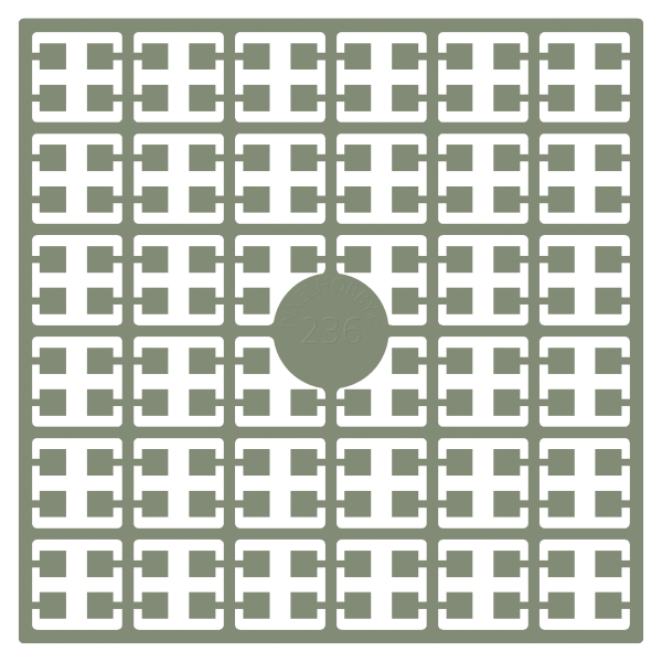 Pixelhobby Pixelmatje - kleurnummer 236 (pixel-236)