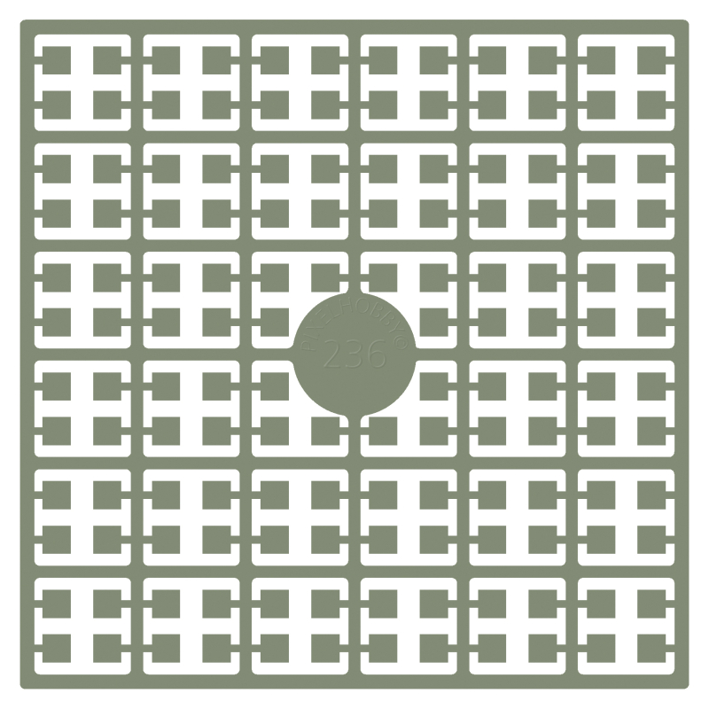 Pixelhobby Pixelmatje - kleurnummer 236 (pixel-236)