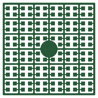 Pixelhobby Pixelmatje - kleurnummer 242 (pixel-242)