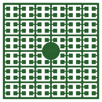 Pixelhobby Pixelmatje - kleurnummer 244 (pixel-244)