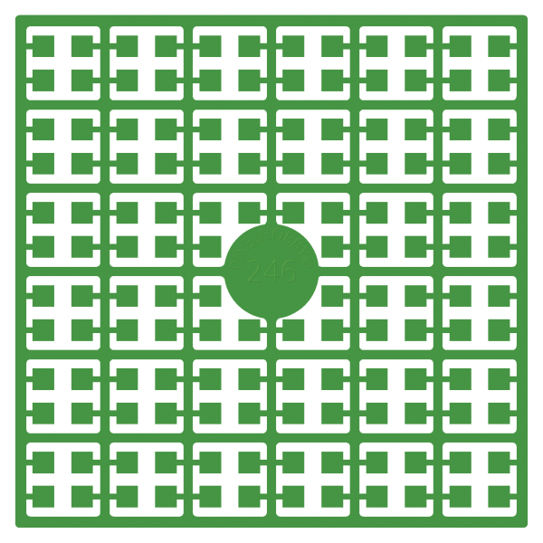 Pixelhobby Pixelmatje - kleurnummer 246 (pixel-246)