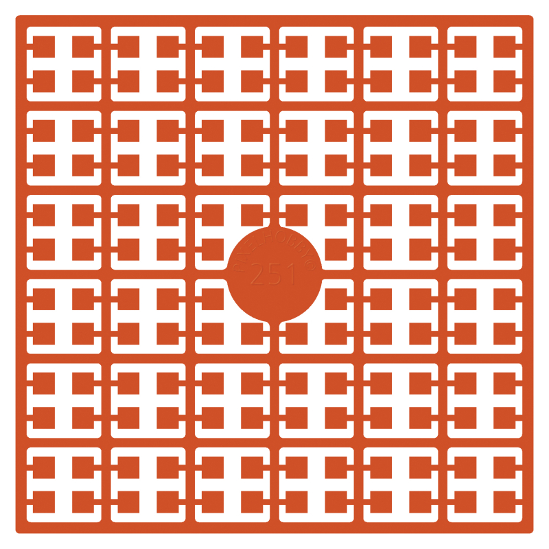 Pixelhobby Pixelmatje - kleurnummer 251 (pixel-251)