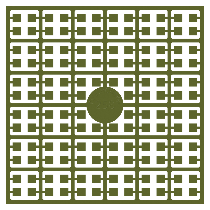 Pixelhobby Pixelmatje - kleurnummer 258 (pixel-258)