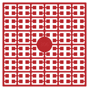 Pixelhobby Pixelmatje - kleurnummer 306 (pixel-306)