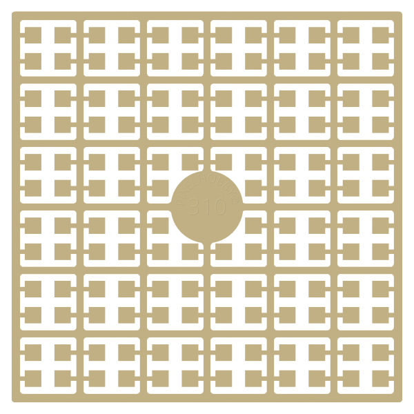 Pixelhobby Pixelmatje - kleurnummer 310 (pixel-310)