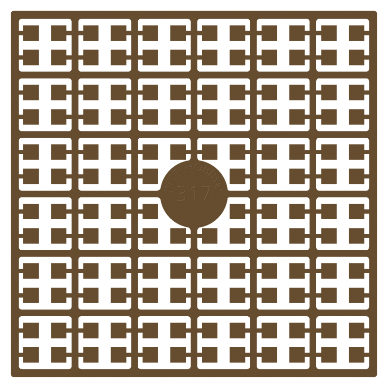 Pixelhobby Pixelmatje - kleurnummer 317 (pixel-317)