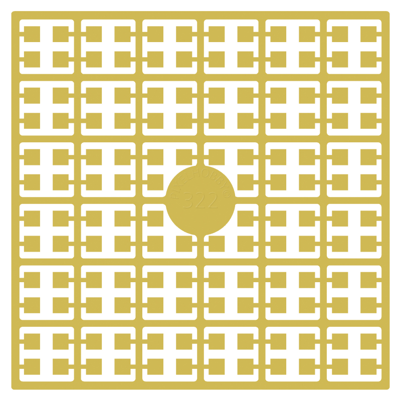 Pixelhobby Pixelmatje - kleurnummer 322 (pixel-322)