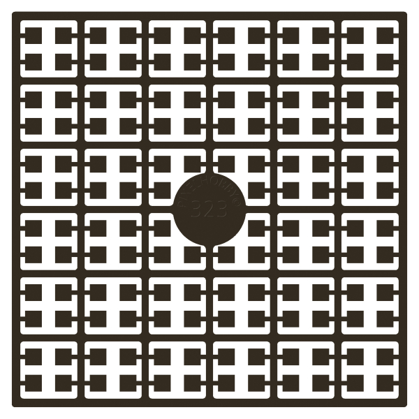 Pixelhobby Pixelmatje - kleurnummer 323 (pixel-323)