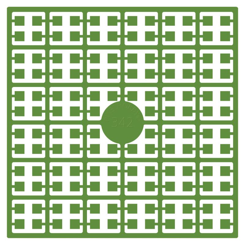 Pixelhobby Pixelmatje - kleurnummer 342 (pixel-342)
