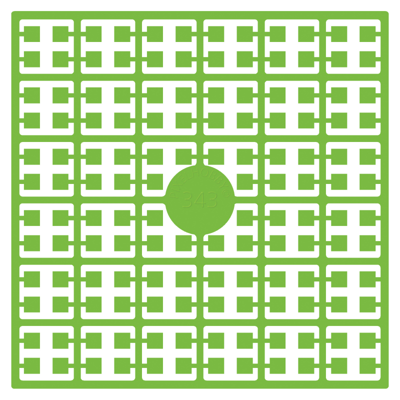 Pixelhobby Pixelmatje - kleurnummer 343 (pixel-343)