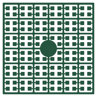 Pixelhobby Pixelmatje - kleurnummer 347 (pixel-347)