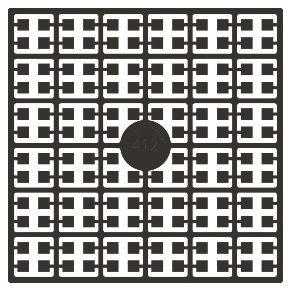 Pixelhobby Pixelmatje - kleurnummer 412 (pixel-412)