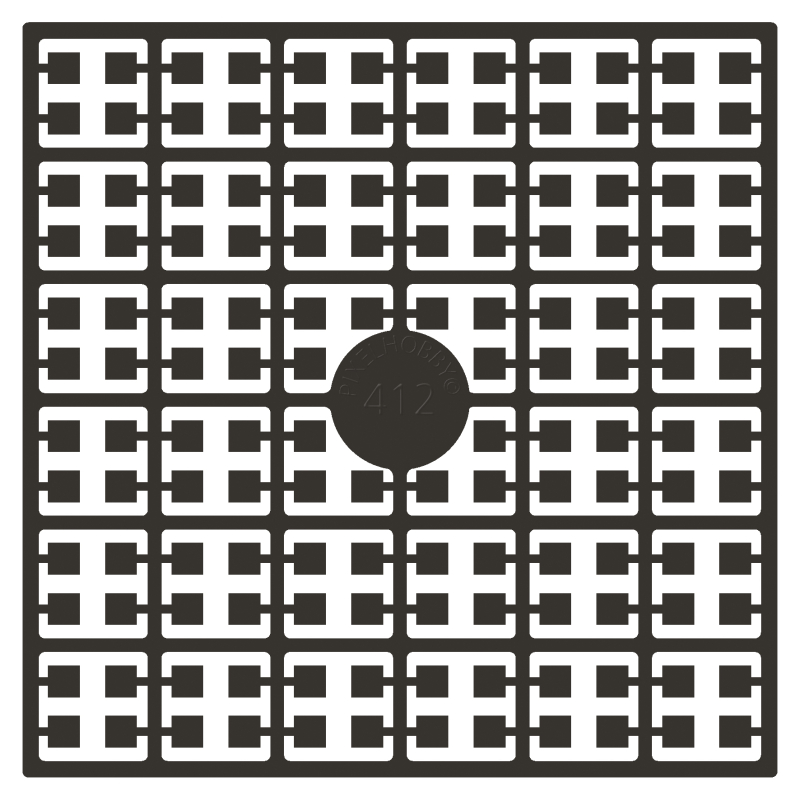 Pixelhobby Pixelmatje - kleurnummer 412 (pixel-412)