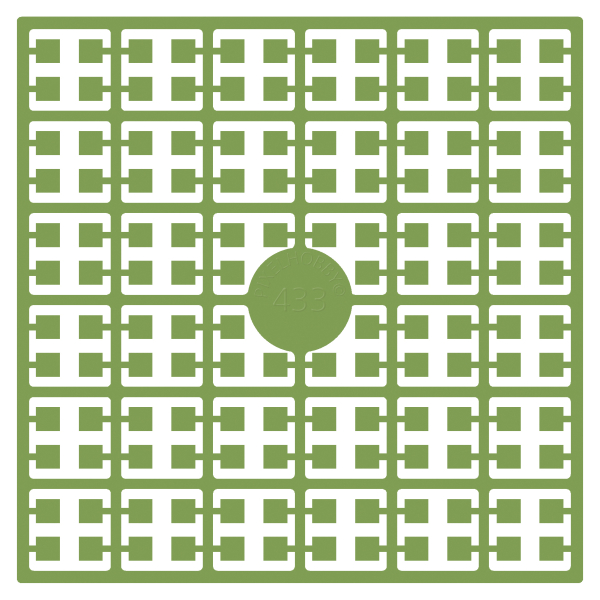 Pixelhobby Pixelmatje - kleurnummer 433 (pixel-433)