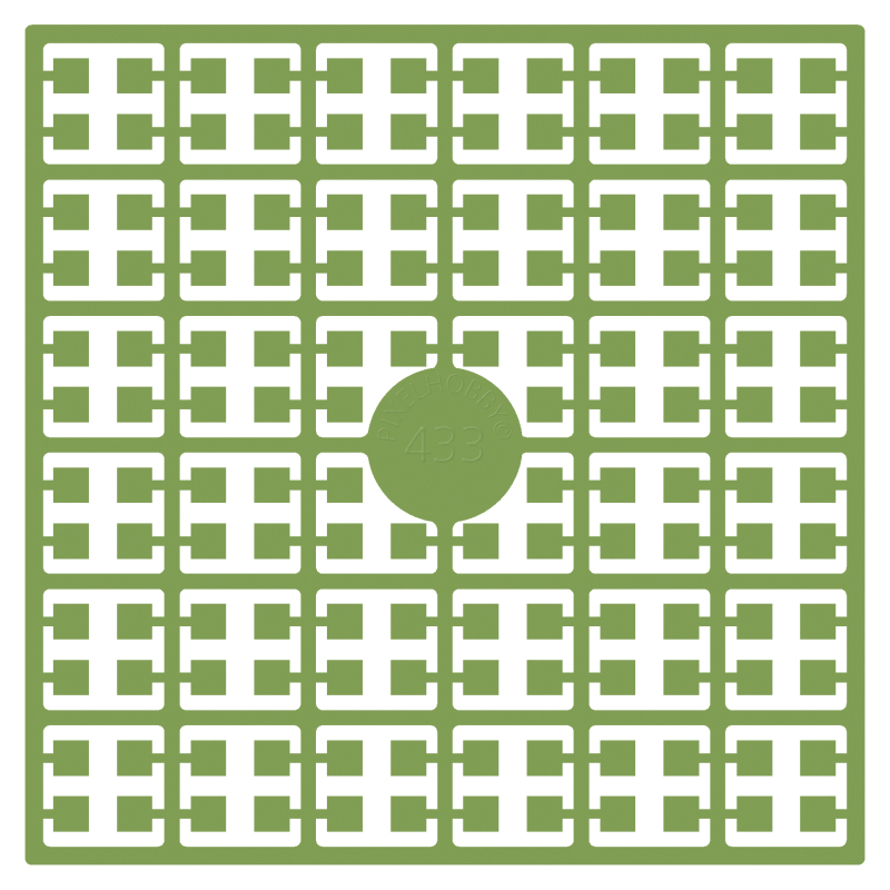 Pixelhobby Pixelmatje - kleurnummer 433 (pixel-433)