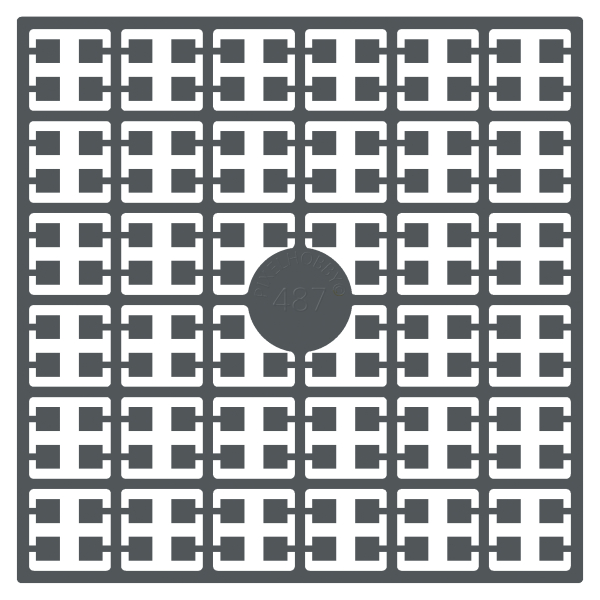 Pixelhobby Pixelmatje - kleurnummer 487 (pixel-487)