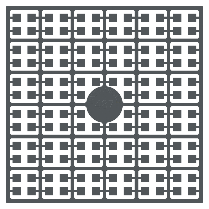 Pixelhobby Pixelmatje - kleurnummer 487 (pixel-487)