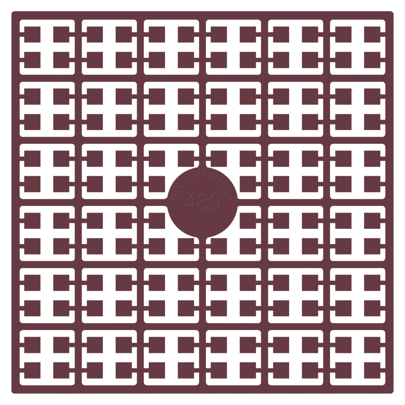 Pixelhobby Pixelmatje - kleurnummer 489 (pixel-489)