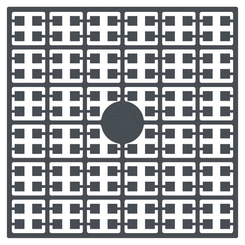 Pixelhobby Pixelmatje - kleurnummer 521 (pixel-521)