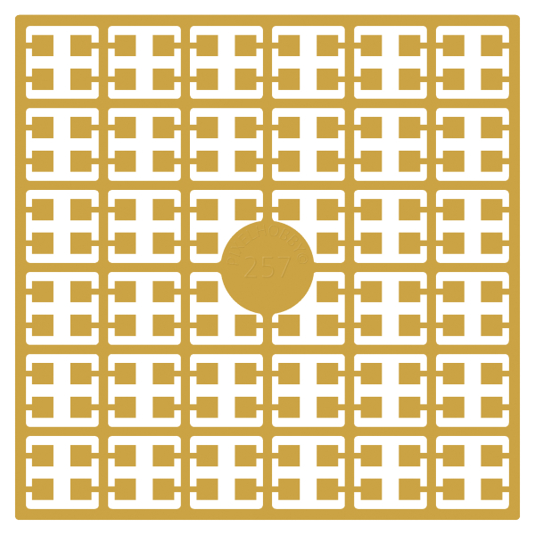 Pixelhobby Pixelmatje - kleurnummer 257 (pixel-257)