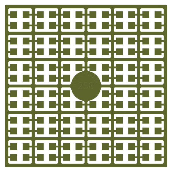 Pixelhobby Pixelmatje - kleurnummer 258 (pixel-258)