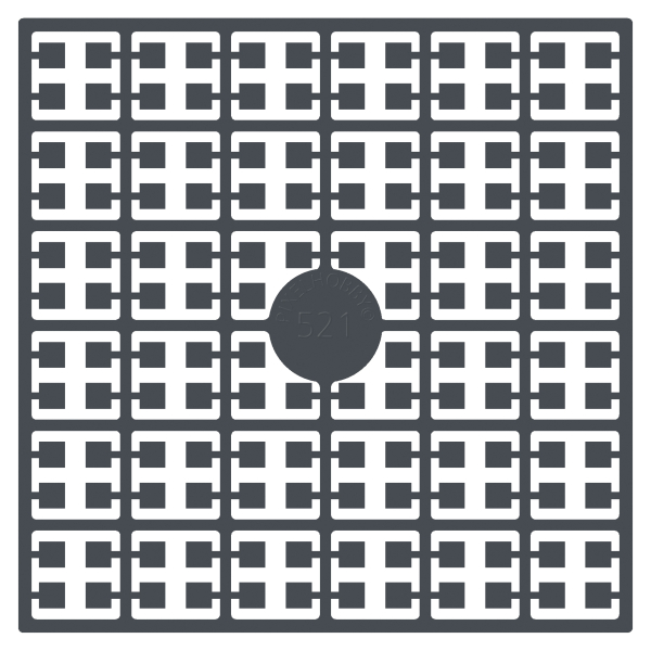 Pixelhobby Pixelmatje - kleurnummer 521 (pixel-521)