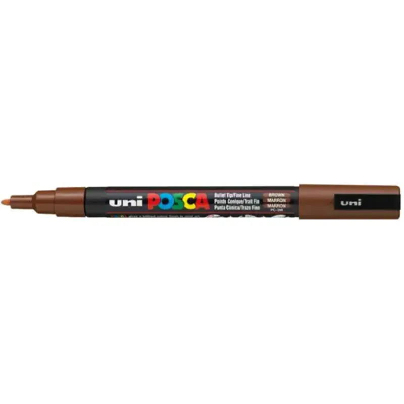 Uni Posca Verfmarker 3M Bruin  (PC-3M-M)