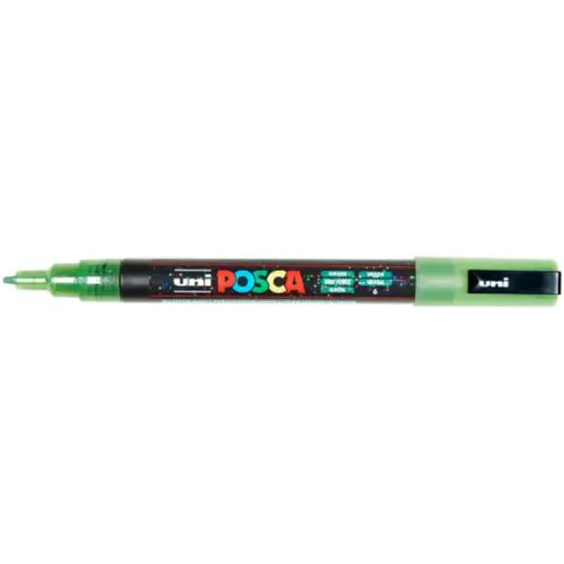 Uni Posca Verfmarker 3M Glitter Groen (PC-3M-VF)